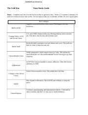 Notes Study Guide The Cold War.docx