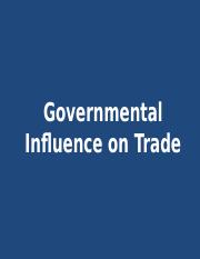 2.2_Governmental Influence on Trade.pptx