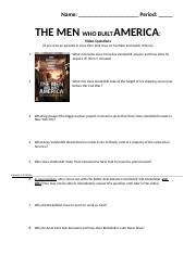 The_Men_Who_Built_America_Video_Questions