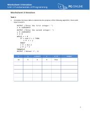 Fundamentals Worksheet 3 Iteration.docx