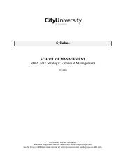 MBA 540 - Syllabus - Petersell - Spring 2020.docx
