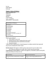 LA 342 - Evidence Notes.pdf
