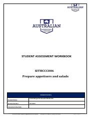 tarsila SITHCCC006 Prepare appetisers and salads Written Assessment .pdf
