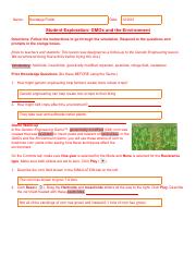 Kendaeja Fields - ELABORATE_ GMOs and the Environment.pdf