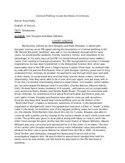English IV-Book Review - Mindhunter.docx