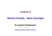 Lecture2_Circuit basics(W1)