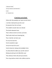CHRISTINE NTEERE (LIT 1223) Poem on taxi driver.docx