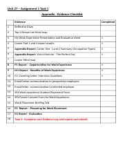 Yichen Yao - Assignment-1-Task-1-Evidence-Checklist.docx