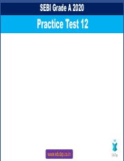 SEBI MCQ Series - Lecture 43 -  2020 - Practice Test 12.pdf