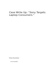 Sony Case
