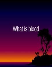 what is blood.pptx