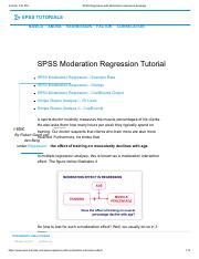 SPSS Moderation output and the INTERACTION PLOT.pdf