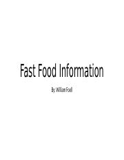 Fast Food Information.pptx
