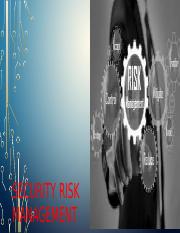 SECURITY RISK MANAGEMENT.pptx