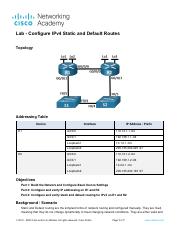 Configure IPv4 Static and Default Routes - ILM.pdf