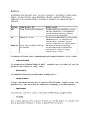 BSBDIV601 Develop and Implement Diversity Policy Task 2.docx