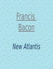 Bacon's New Atlantis.ppt