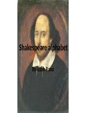 Shakespeare alphabet.pptx
