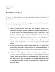 Hunter boot Case Study.pdf