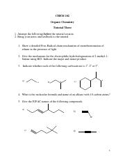 CHEM 102 Organic Chemistry Tutorial Three.pdf