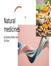 Natural medicines.pptx