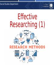 Effective Researching (1).pptx
