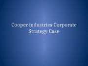 cooper industries case