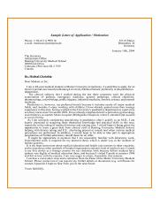 cover letter sample for study abroad