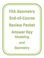 2018 MAFS Geo EOC Review Modeling with Geometry - Answer Key.pdf