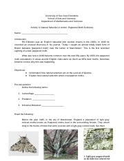 Activity II. Natural Selection in Action_ Peppered Moth Evidence.docx