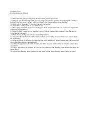 The Great Gatsby - Chapter Four Comprehension Questions.docx
