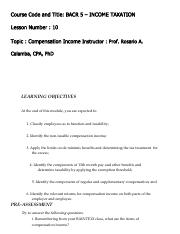 Module 10 - Compensation Income.docx