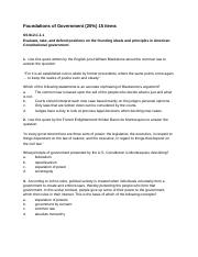 U.S. Gov Exam Review 2.docx