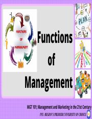 II. Functions of Management.pdf