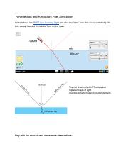 R Reflection and Refraction Phet Simulation.pdf