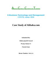 CASE STUDY REPORT