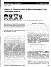 Baalbaki et al. - 1991 - Influence of coarse aggregate on elastic propertie.pdf