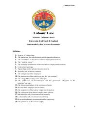 Labour Law - Apontamentos.docx