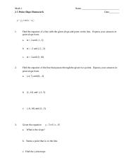 2-5 Point-Slope Homework.docx