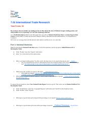 7.01 International Trade Research (1).docx