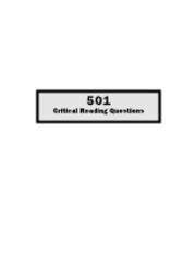 (EN) 501 Critical Reading Questions {Crouch88}
