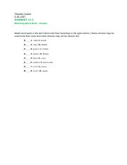 Chapter 11 Medical Terminology Assignment.rtf
