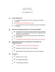 Practice Quiz for mendelian.docx