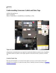 Generator data -name plate data.docx