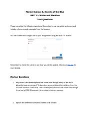 Copy of Marine Science Unit 4 Text Questions.pdf