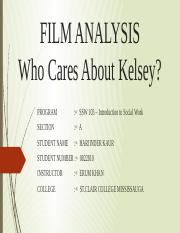film who cares about kisely.pptx