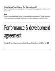 Team Effectiveness Assessment 2 v1.doc