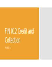 FIN 012 Credit and Collection Module 8.pptx