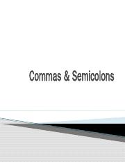 Commas & Semicolons.pptx