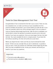 2- Tools for Data Management Unit Test.pdf